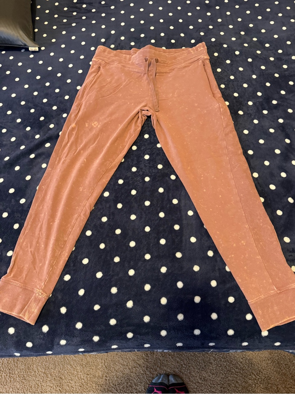 PINK Victoria's Secret Jogger Pants in Dusty Rose